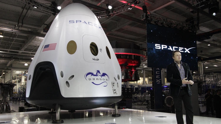 boeing spacex nasa space taxis