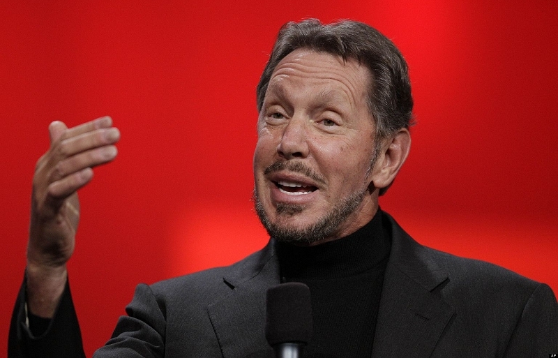 Oracle co-founder Larry Ellison steps down as CEO