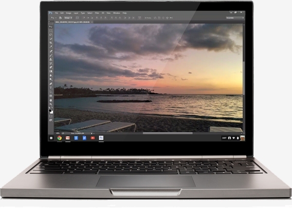 adobe photoshop chromebooks google chrome os chromebook