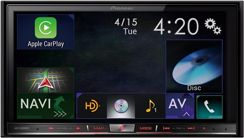 Pioneer is first to deliver aftermarket CarPlay experience