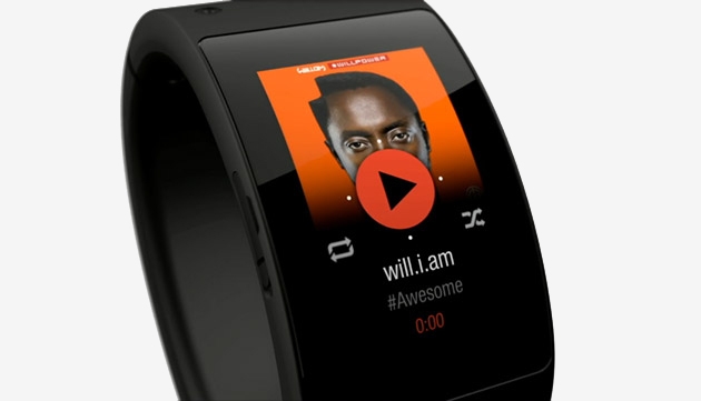 wearable call text phone will.I.am I.am puls wrist wearable strap cuff