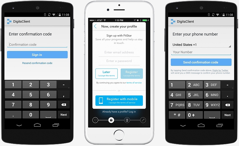 Digits could replace usernames, passwords with mobile phone numbers