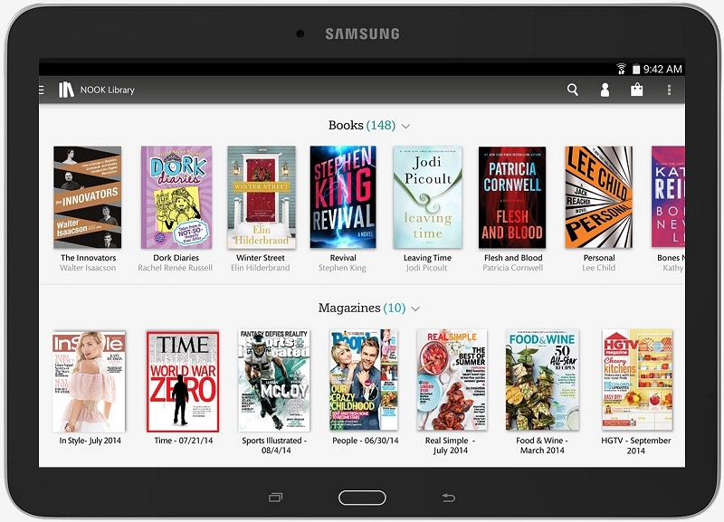 Barnes & Noble launches larger Galaxy Tab 4 Nook with expandable storage