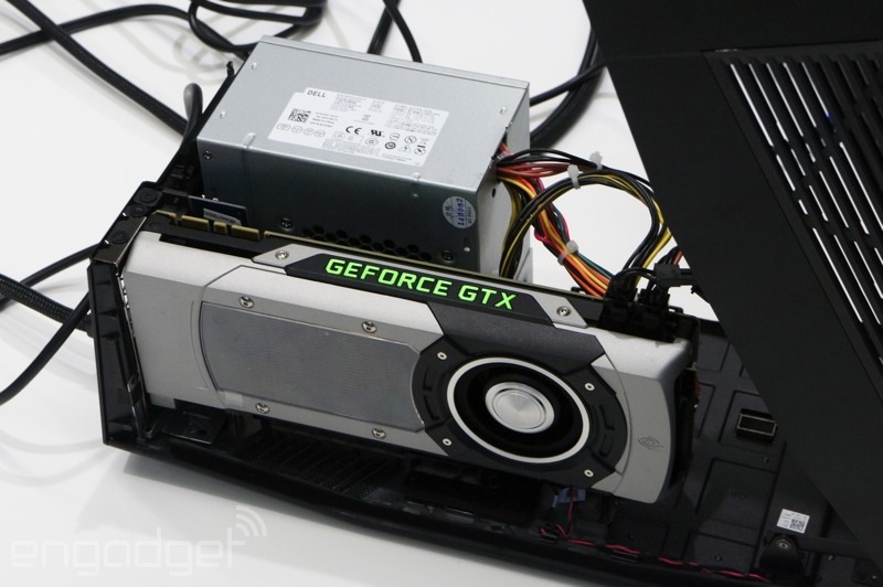 Alienware's Graphics Amplifier adds a high-end GPU to their gaming 