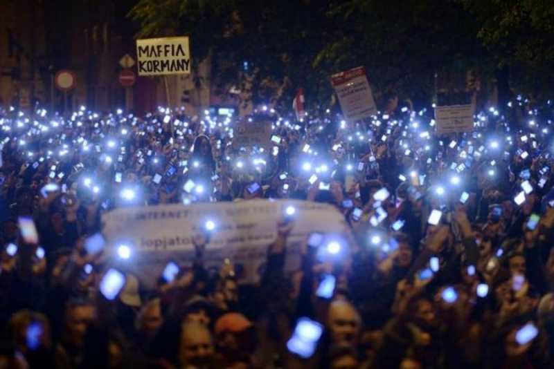 Hungarian government ditches proposed internet tax after public protests