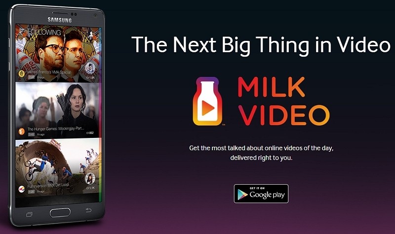 Samsung makes it easier to find viral videos with Milk Video app
