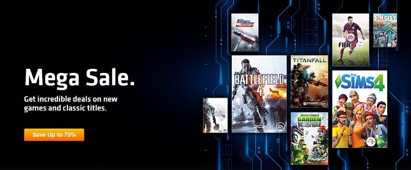 EA has already started Origin's Black Friday games sale