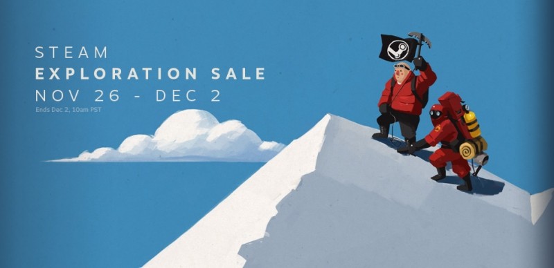 Valve launches Steam Exploration Sale just in time for Black Friday