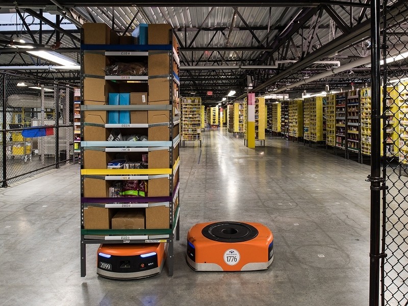 amazon reveals robots heart epic cyber operation amazon cyber monday e-commerce roomba fulfillment center kiva systems