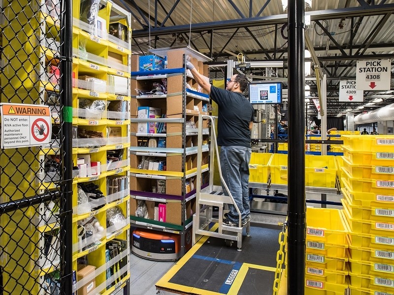amazon reveals robots heart epic cyber operation amazon cyber monday e-commerce roomba fulfillment center kiva systems