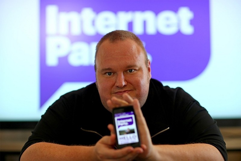 Kim Dotcom vows to bring the Internet Party to the US next year