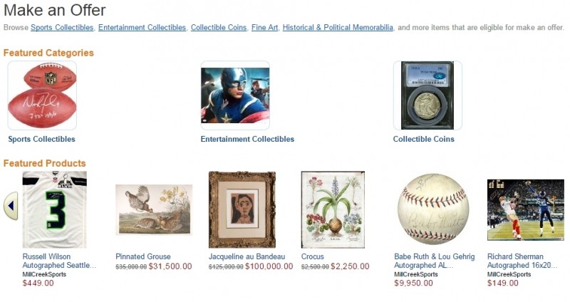 amazon offer ebay make an offer negotiate haggle best offer