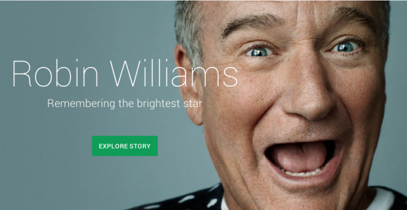 Google's top searches of 2014: Robin Williams, the World Cup and ALS