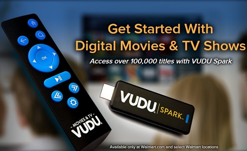 Walmart's Vudu Spark streaming stick now available for $25, free after offers