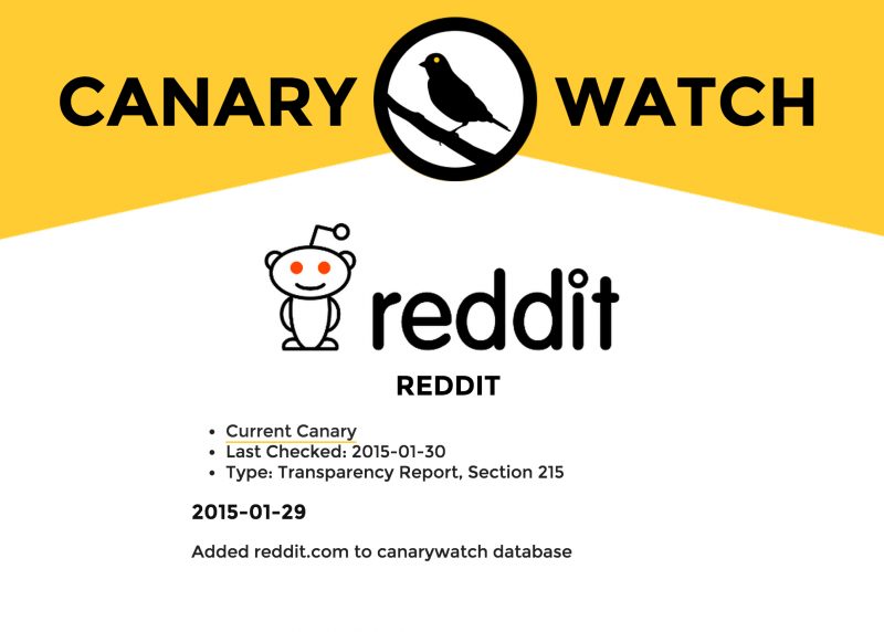 Canary Watch now legally tracks secret NSA and FBI national security data requests