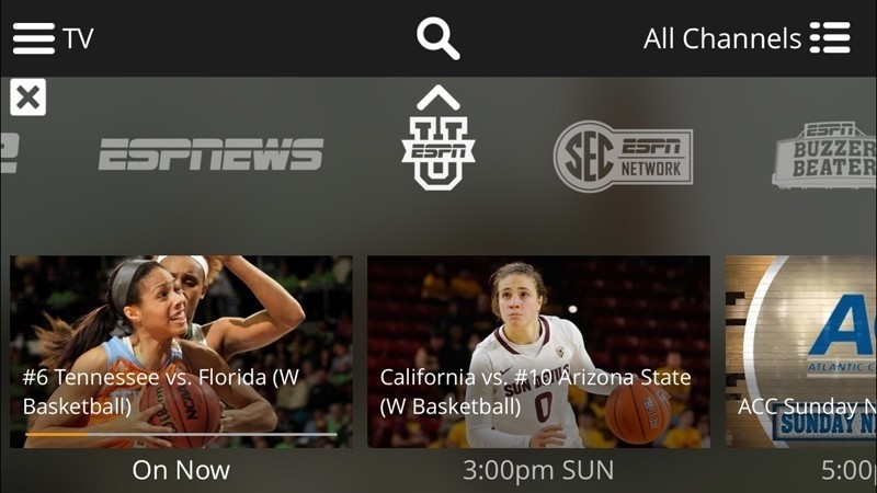 sling espn live tv internet tv streaming tv watchespn sling tv sec network sports extra amc networks ott