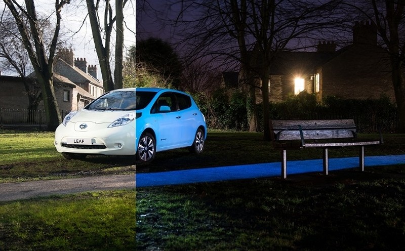 Nissan teases glow-in-the-dark car paint that you'll probably never be able to buy