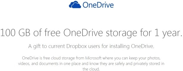 microsoft 100gb onedrive dropbox free bing cloud bing rewards
