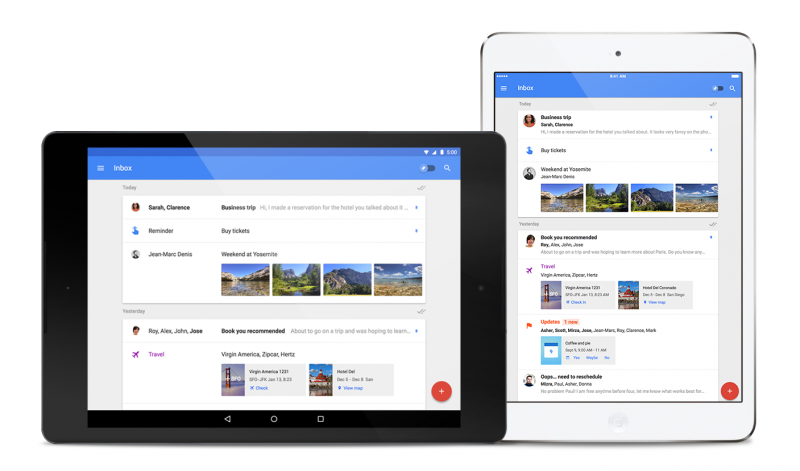 Google Inbox client is now available on iPad, Safari, and Firefox