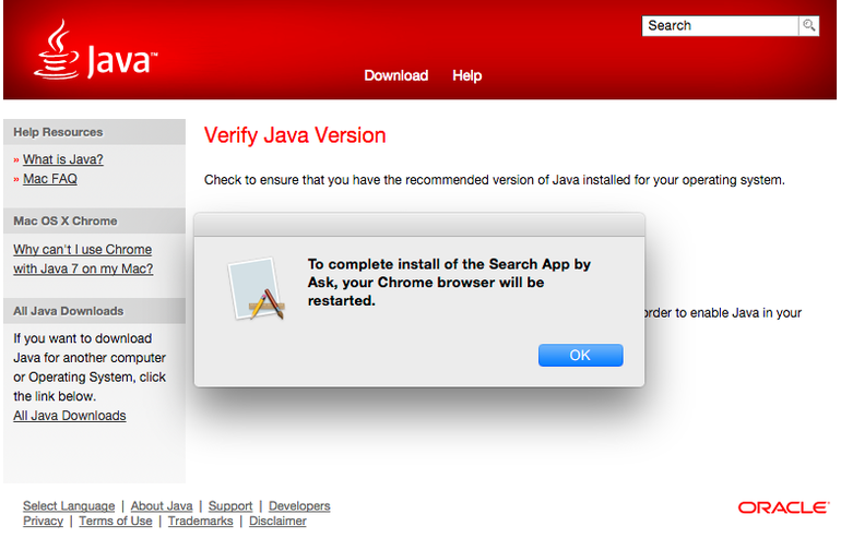 java dumps adware macs software oracle mac adware ask toolbar toolbar