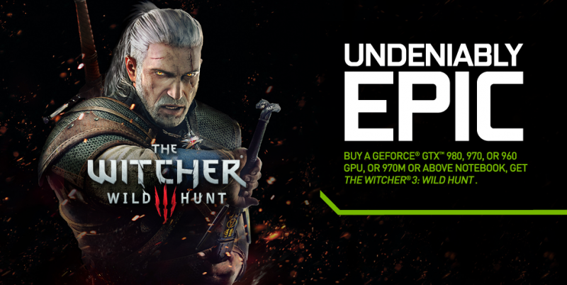 Nvidia bundles The Witcher 3: Wild Hunt with new graphics cards