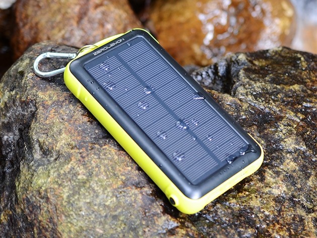 Save 50% on the 20,000mAh ZeroLemon SolarJuice battery pack