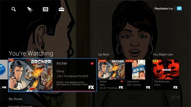sony playstation vue espn playstation 3 live tv playstation 4 internet tv streaming tv sling tv over-the-top