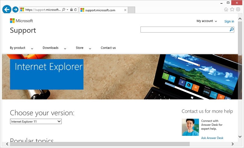 Internet Explorer 11 is now a legacy engine thanks to Spartan