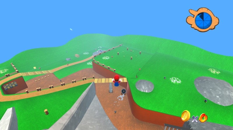 Take a step back in time with this browser-based Super Mario 64 recreation