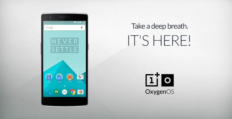 OnePlus launches homegrown OxygenOS based on Android Lollipop 5.0.2