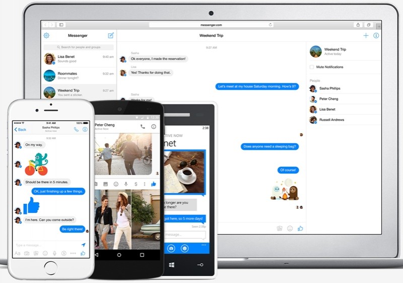 Chat without all the distractions on Facebook's new standalone Messenger site