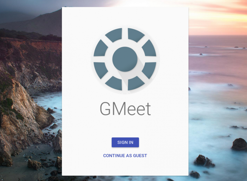 google gmeet 