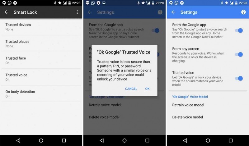 Google's new Trusted Voice unlock feature is now rolling out to some Android users