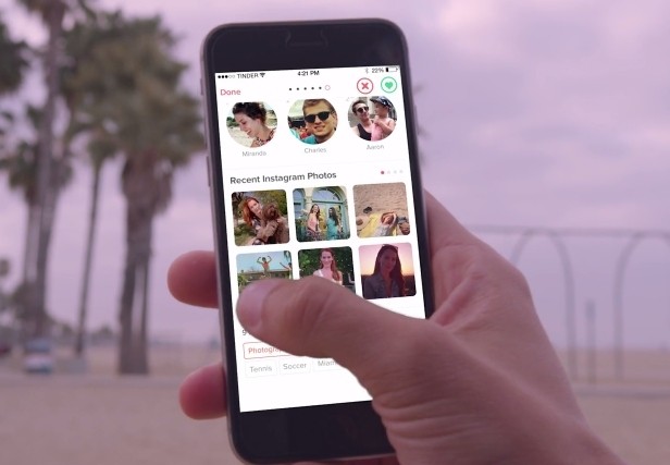 See which friends use tinder