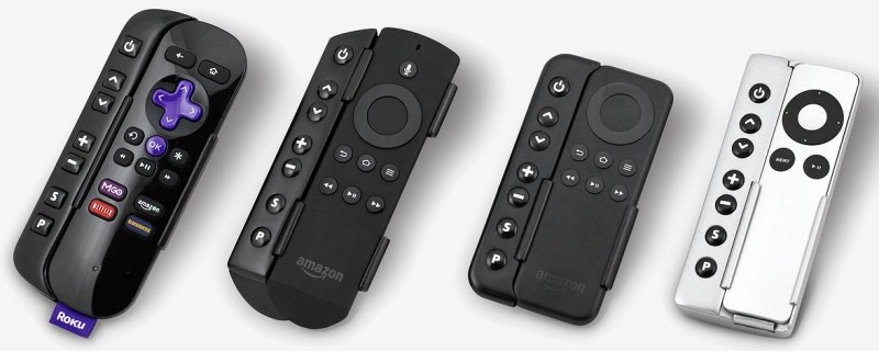 Sideclick transforms your media streamer remote into a universal remote in seconds