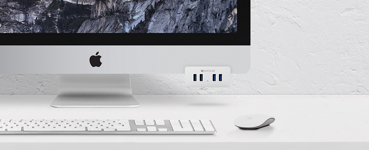 Get this premium aluminum USB clamp hub for just $20