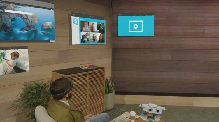 hololens microsoft build joe belfiore holograms build 2015 holographic