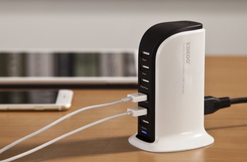 Save over 25% on this high-speed 6 port USB charger