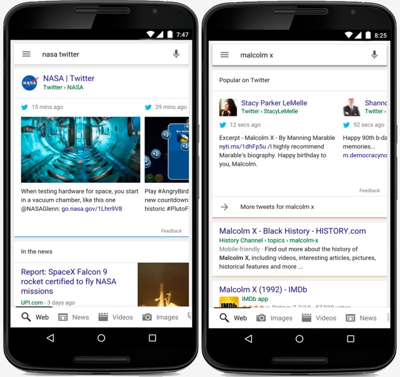 Get ready, tweets are about to flood your Google search results