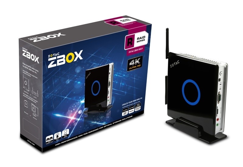 Zotac's latest mini-PCs support two-drive RAID