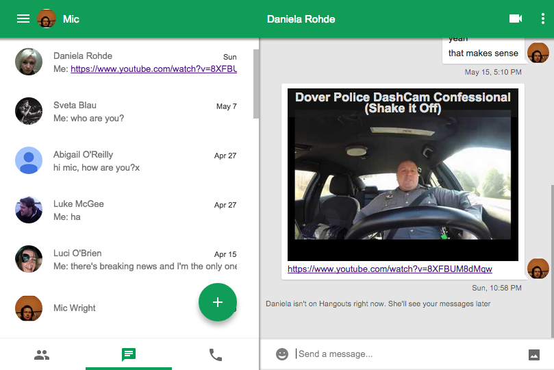 Google refreshes the Hangouts Chrome app for OS X, Windows and more