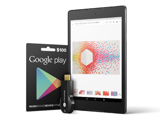 google gadget giveaway win nexus chromecast google play 