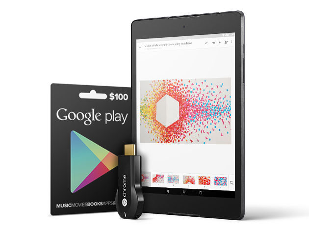 The Google Gadget Giveaway: Win a Nexus 9, Chromecast, and $100 Google Play card