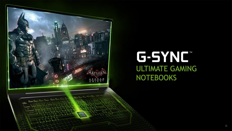 Nvidia introduces mobile G-Sync and new G-Sync monitors