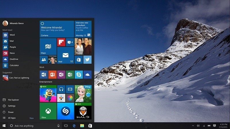 Standalone copies of Windows 10 will cost up to $199
