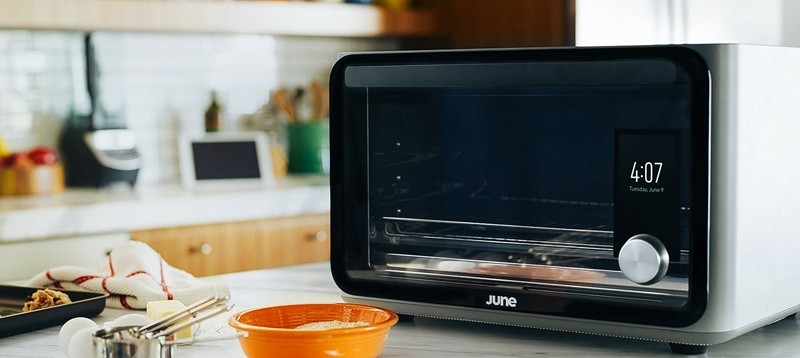 June smart oven can identify what it's cooking