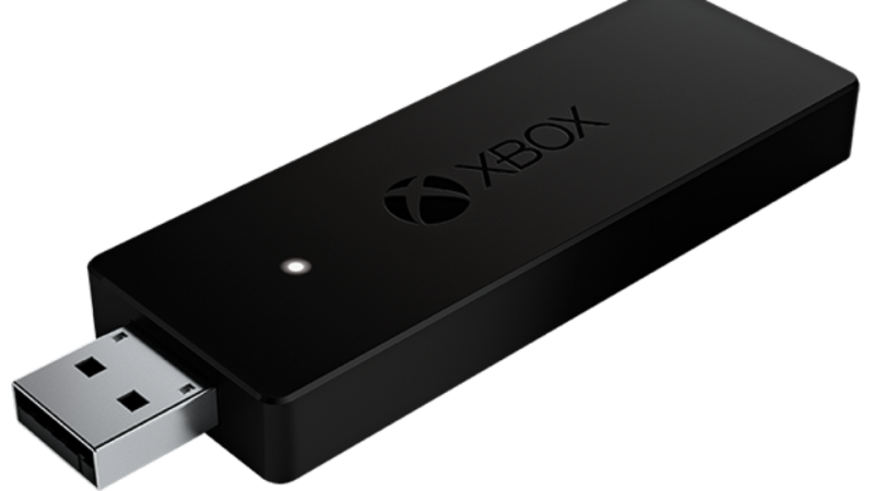 Xbox One wireless controller adapter requires Windows 10
