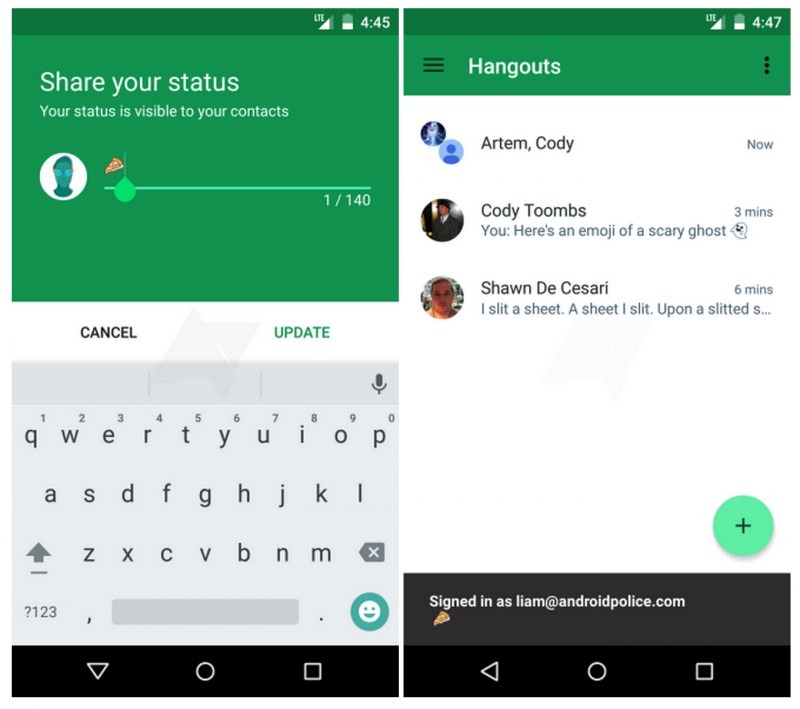 Here Are The Leaked Images Of Google S Upcoming Hangouts 4 0