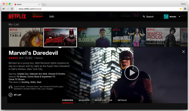 Netflix rolling out major update to web interface