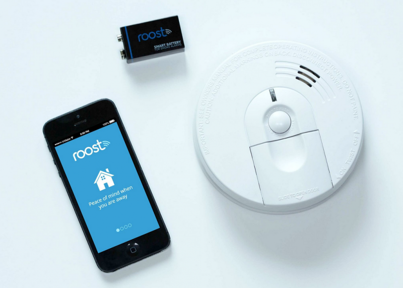 Make your smoke detectors smart with the new Roost 9-volt battery